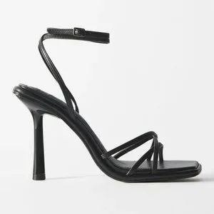 Zara | Shoes | High Heeled Strap Sandals | Poshmark